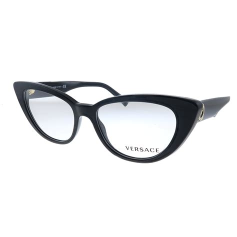 versace woman reading glasses|versace clear frame eyeglasses.